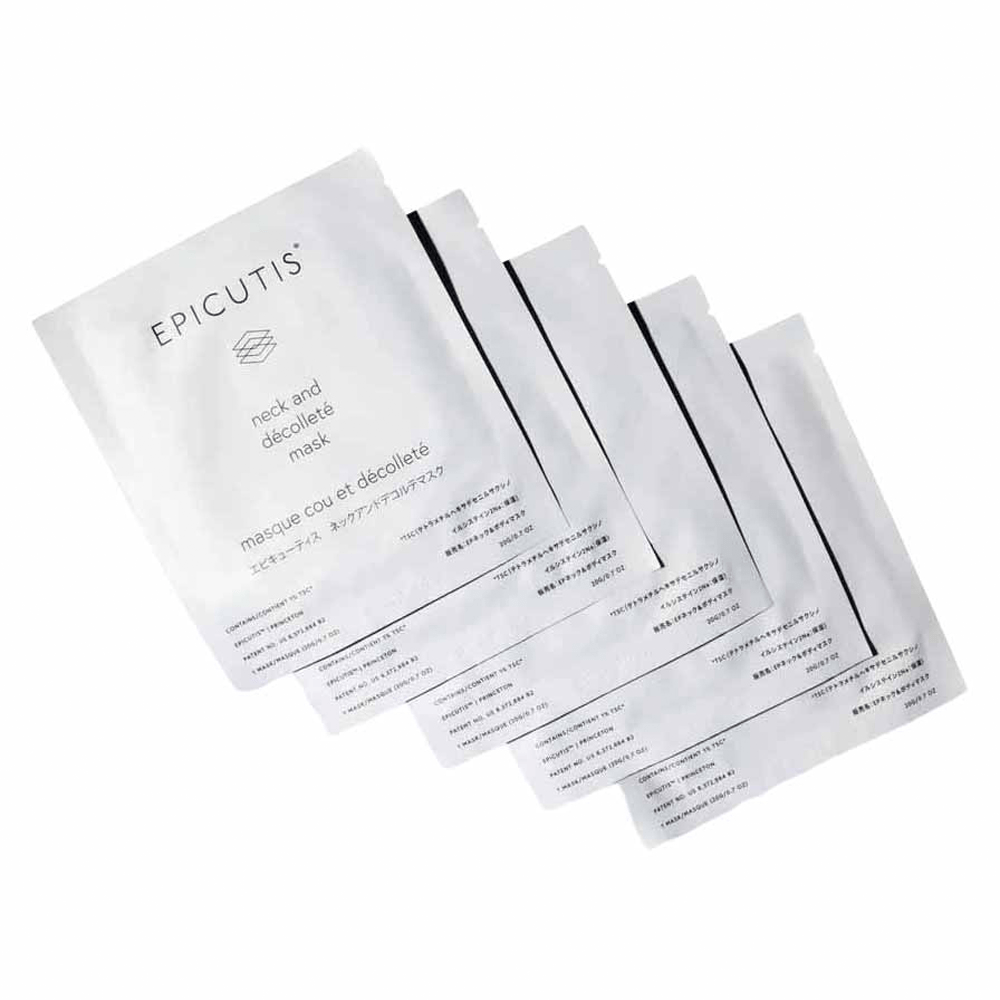 Epicutis Lipid Mask for Neck+Decollete 5pcs