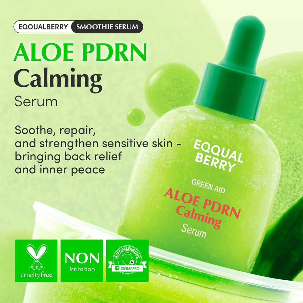 Eqqualberry Aloe PDRN Calming Smoothie Serum 30ml