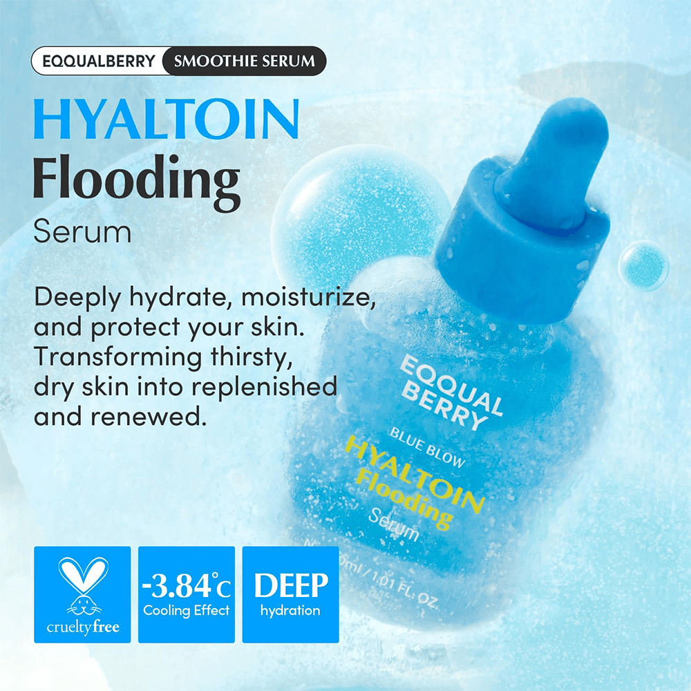 Eqqualberry Hyaltoin Flooding Smoothie Serum 30ml