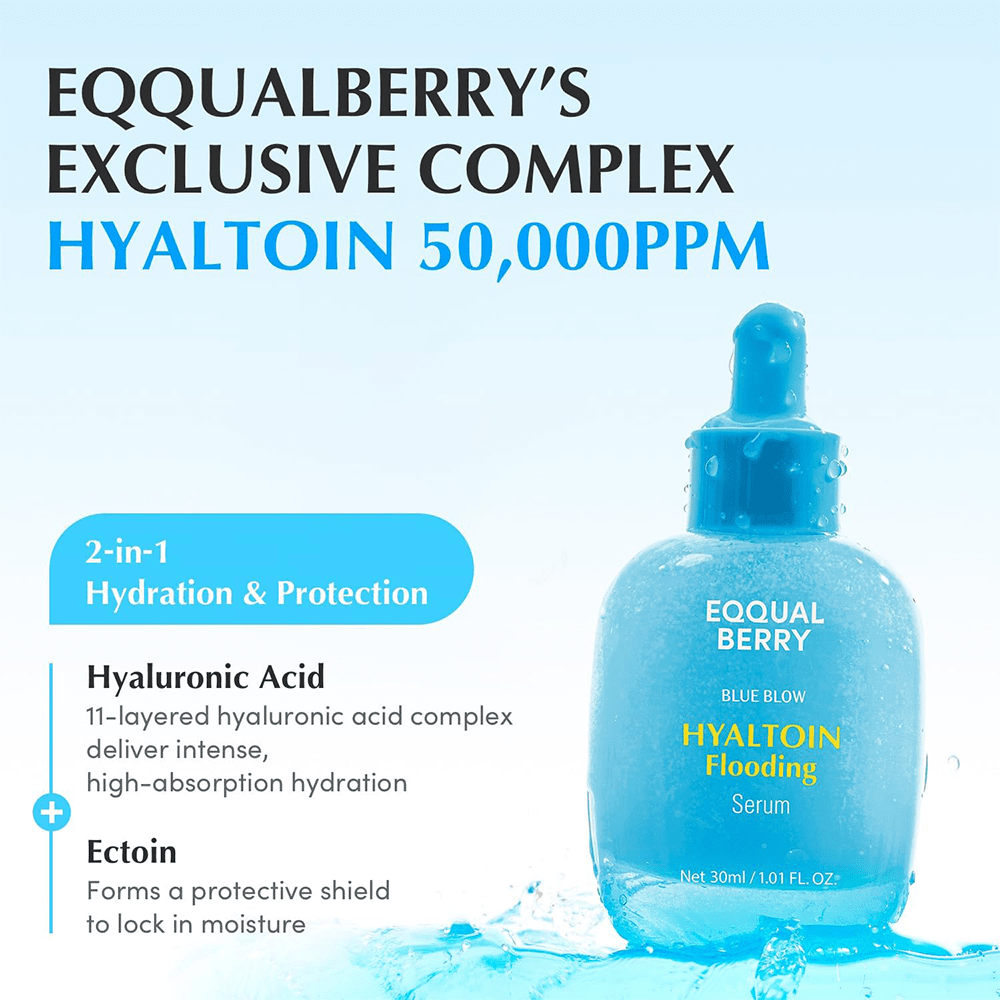 Eqqualberry Hyaltoin Flooding Smoothie Serum 30ml
