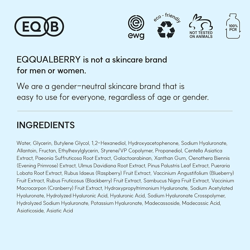 Eqqualberry Vegan Pool Toner Pads - 70 Sheets