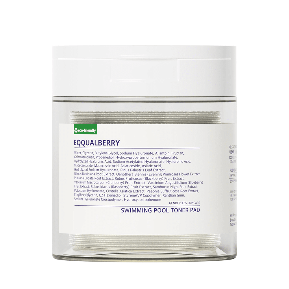 Eqqualberry Vegan Pool Toner Pads - 70 Sheets