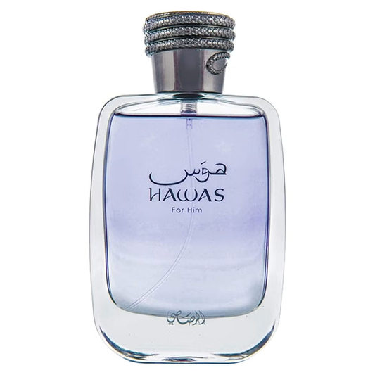 عطر رصاصي حواس للرجال، ماء عطر 100 مل