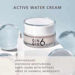 GINGER6 Active water cream 50ml