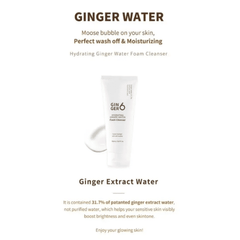 GINGER6 Hydrating Foam cleanser 150ml