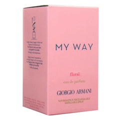Giorgio Armani My Way Floral For Women Eau De Parfum 50ml Refillable
