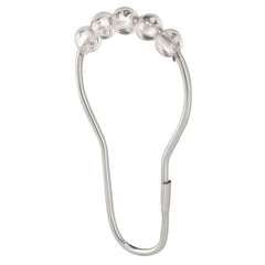 Idesign Rings, Metal And Plastic Tension Rod, Set Of 12