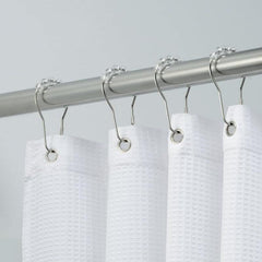 Idesign Rings, Metal And Plastic Tension Rod, Set Of 12