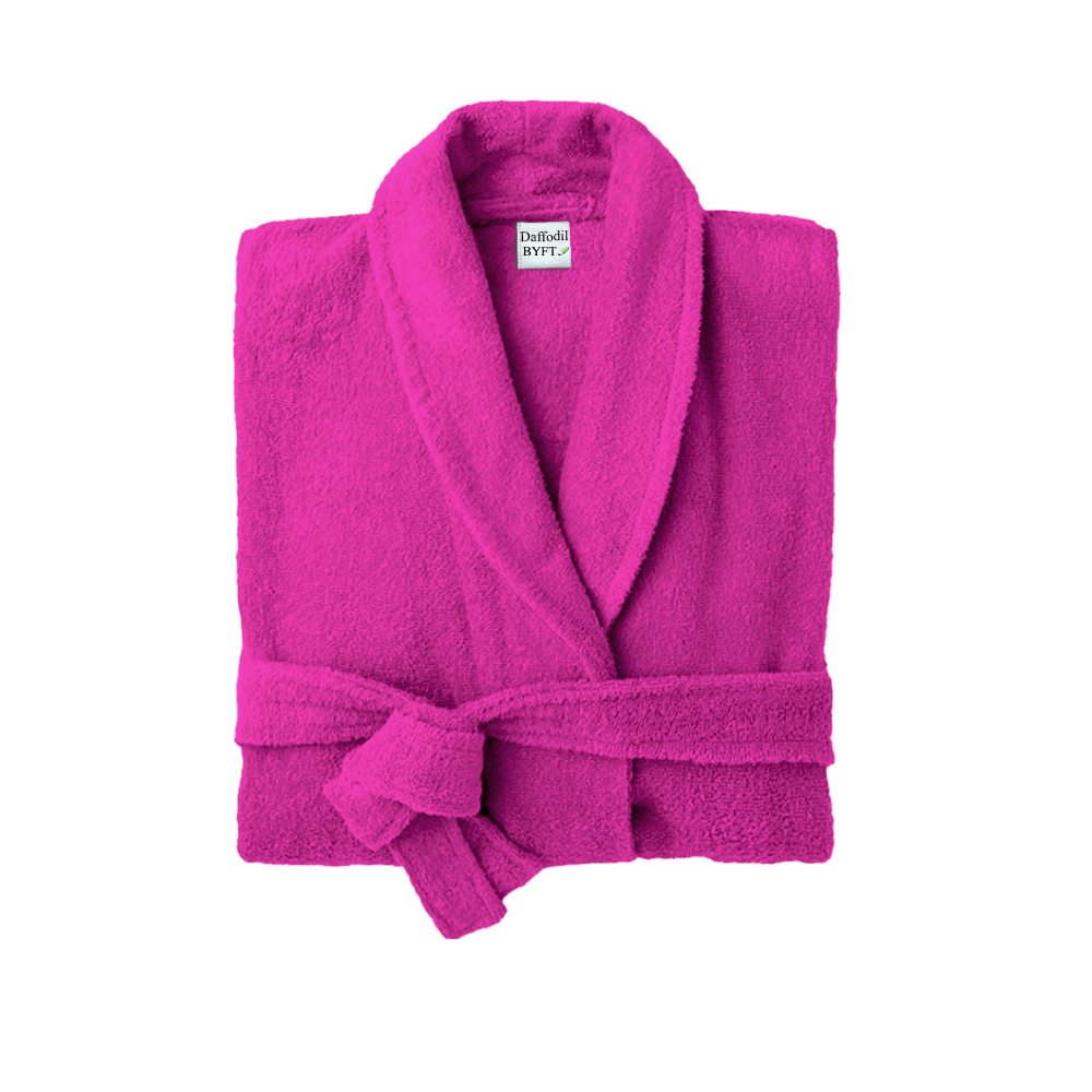 Daffodil Bathrobe 100% TERRY Cotton - (Set of 1) 400 Gsm
