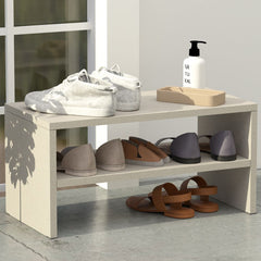 Mahmayi 2-Tier Stackable Shoe Rack