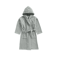 BYFT Daffodil 10 Year Kids Hooded Bathrobe (120x124 Cm) Terry Cotton - 400 Gsm