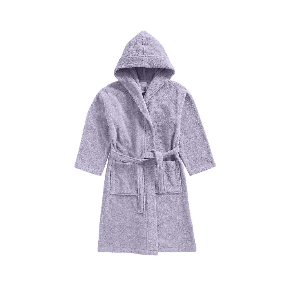 BYFT Daffodil 10 Year Kids Hooded Bathrobe (120x124 Cm) Terry Cotton - 400 Gsm