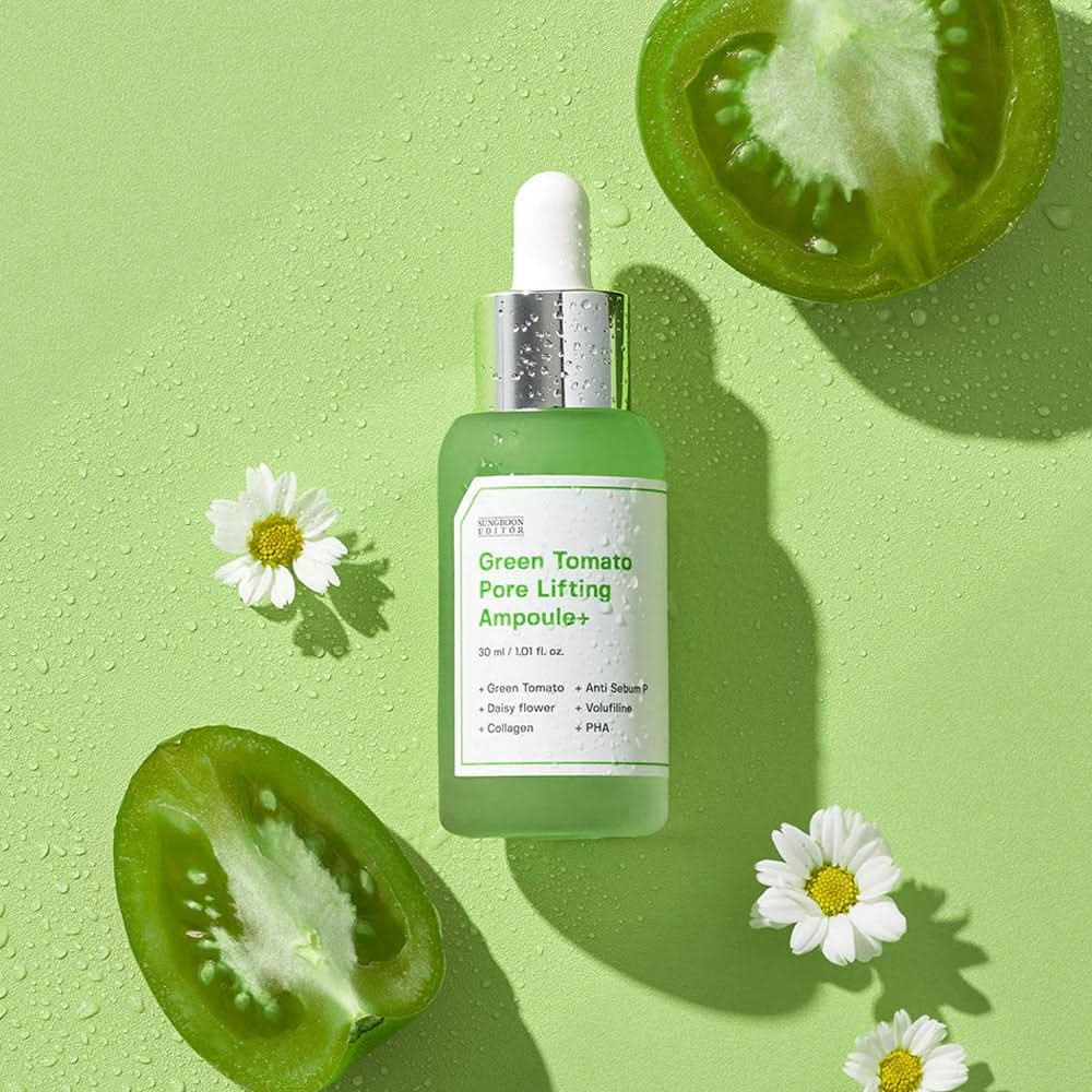 SUNGBOON EDITOR - Green Tomato Pore Lifting Ampoule+ Jumbo
