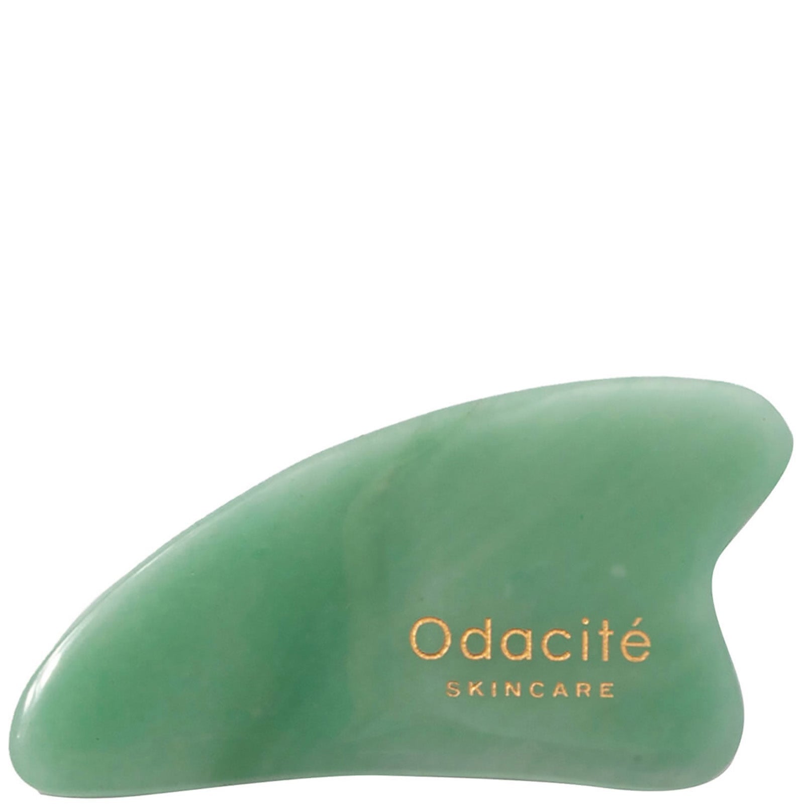 OdacitΓ© Crystal Contour Gua Sha - Green Aventurine