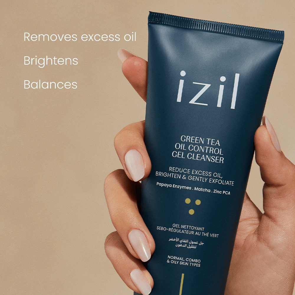 Izil Beauty Green Tea Oil Control Gel Cleanser 150ml