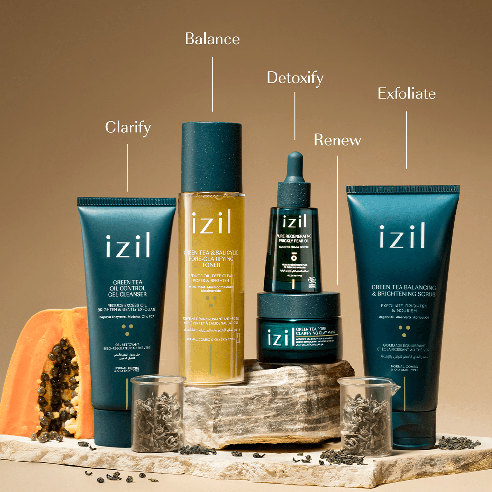 Izil Beauty Green Tea Oil Control Gel Cleanser 150ml