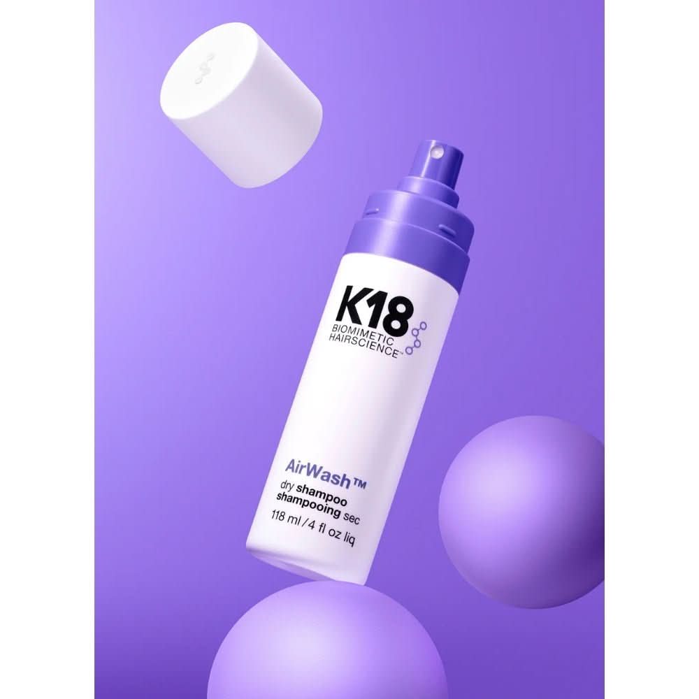 K18 Air Wash Dry Shampoo 118ml