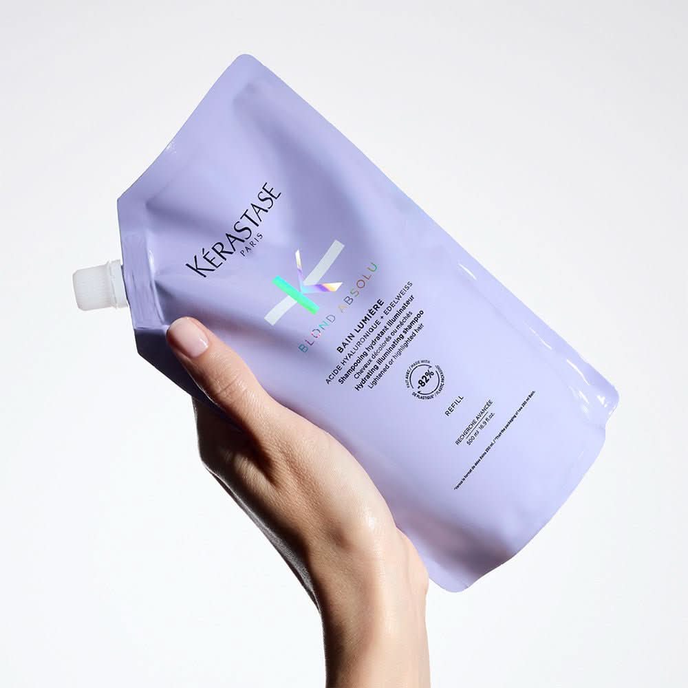 Kerastase Blond Absolu Lumiere Shampoo for Highlighted Hair Refill Pouch 500ml