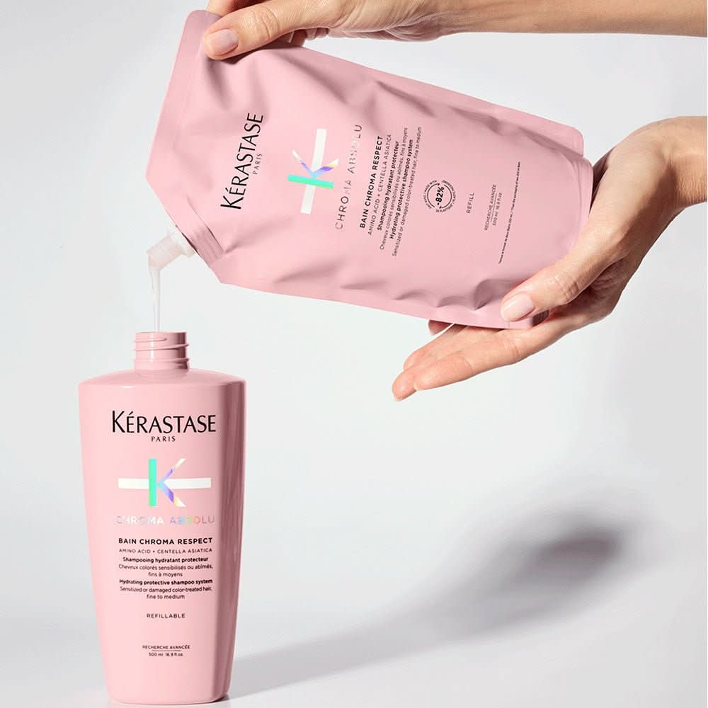 Kerastase Chroma Absolu Shampoo for Color-Treated Hair - 500 ml