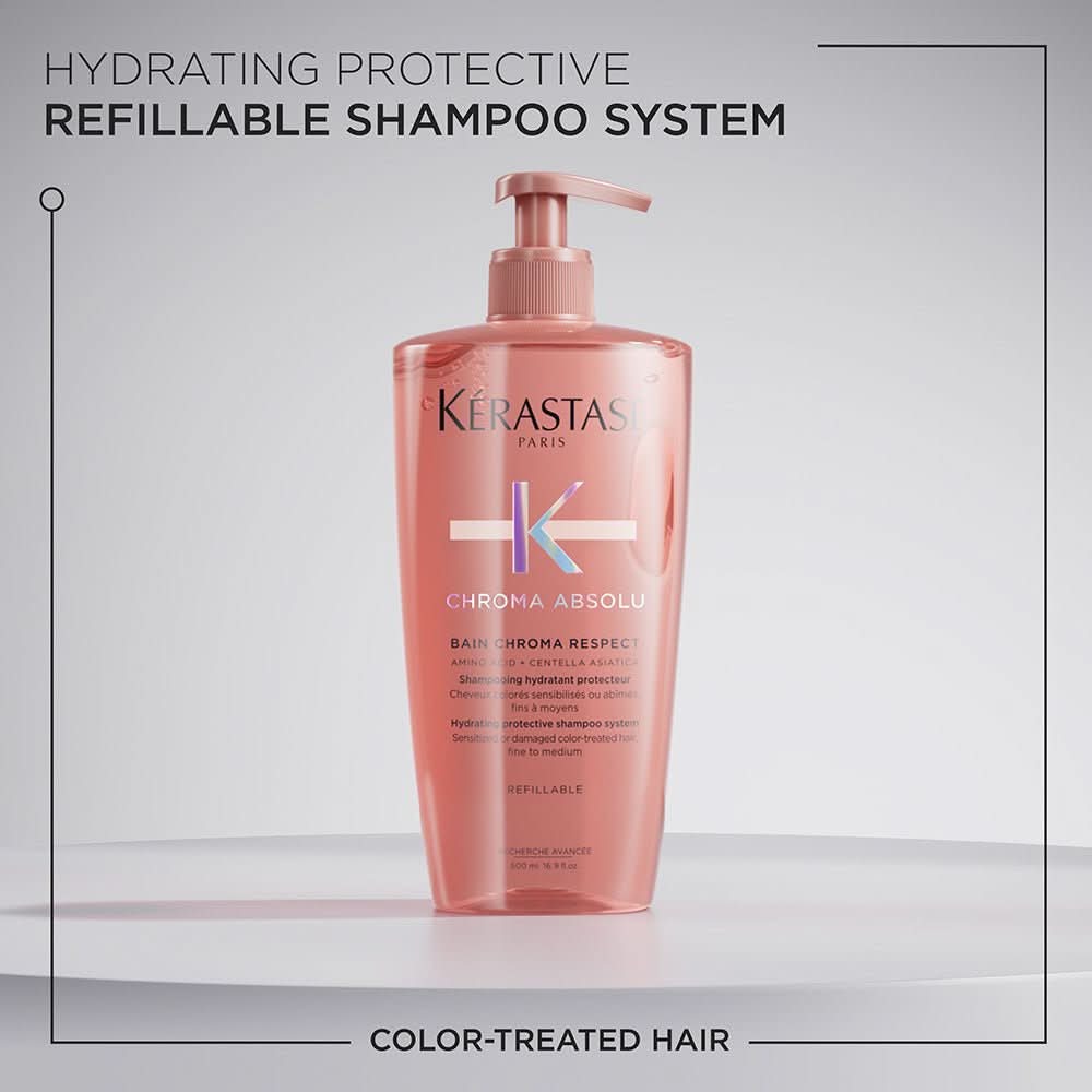 Kerastase Chroma Absolu Shampoo for Color-Treated Hair - 500 ml