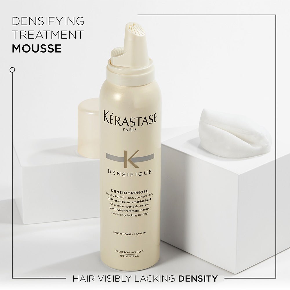 Kerastase Densifique Densimorphoseยฎ Thickening Hair Mousse with Hyaluronic Acid For Thinning Hair - 150ml