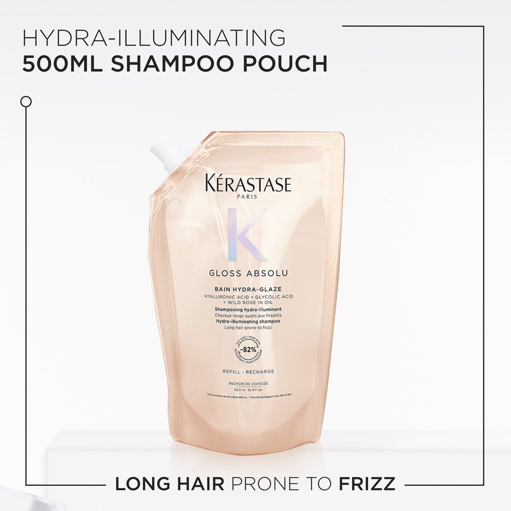 Kerastase Gloss Absolu Hydra-Glaze Shampoo Refill Pouch 500ml
