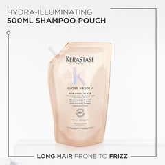 Kerastase Gloss Absolu Hydra-Glaze Shampoo Refill Pouch 500ml