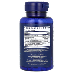 Life Extension, Vitamins D and K with Sea-Iodine, 60 Capsules