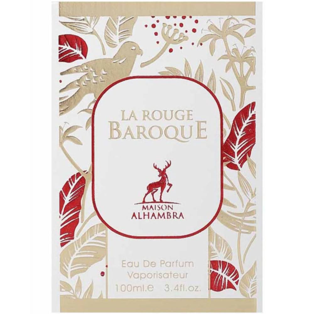 Maison Alhambra Baroque La Rouge For Unisex Eau De Parfum 100ml (New Packing)
