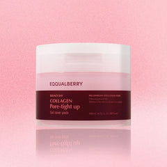 EQQUALBERRY - Collagen Pore-Tight Up Gel Toner Pads