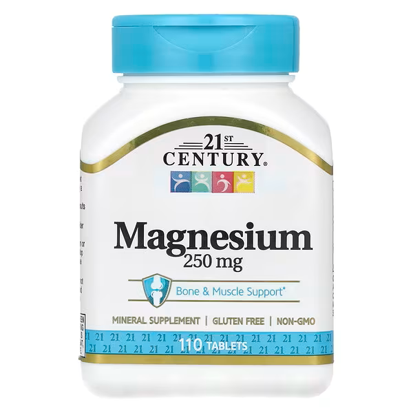 21st Century, Magnesium, 250 mg