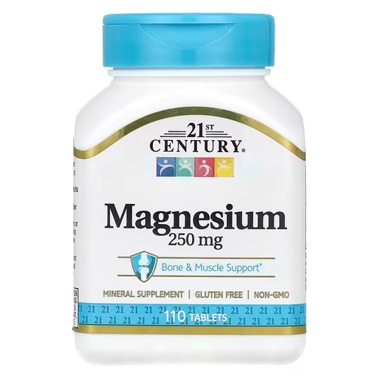 21st Century, Magnesium, 250 mg