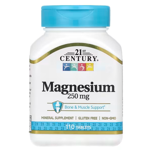 21st Century, Magnesium, 250 mg