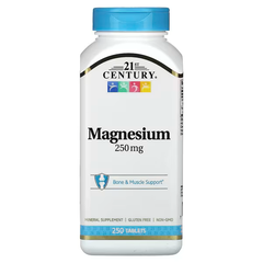 21st Century, Magnesium, 250 mg