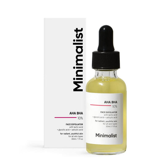 Minimalist 10% AHA BHA Exfoliating Serum 30ml