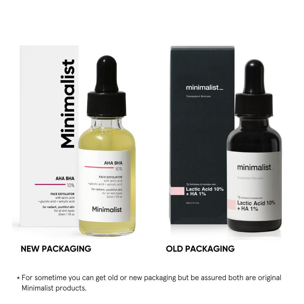 Minimalist 10% AHA BHA Exfoliating Serum 30ml