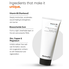 Minimalist 10% Vitamin B5 Gel Face Moisturizer 50 g