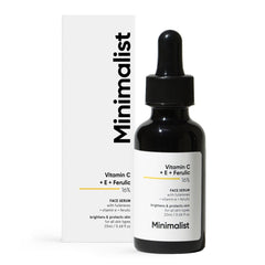Minimalist 16% Vitamin C Face Serum With Vit E, & Ferulic Acid 20ml