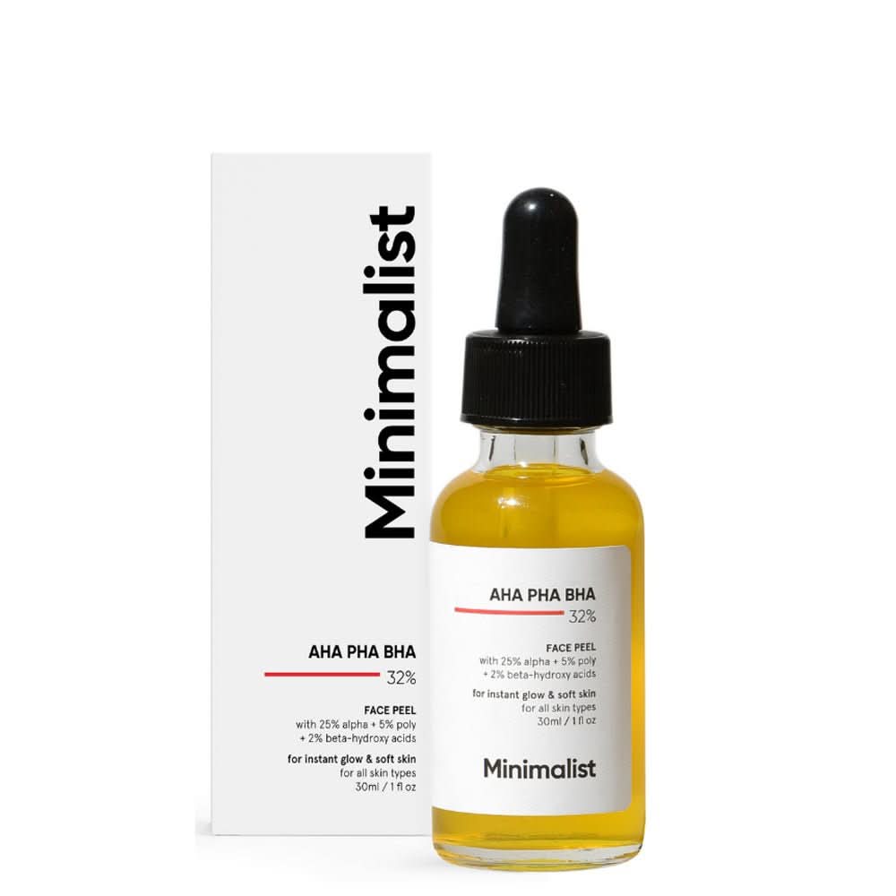 Minimalist AHA 25% + PHA 5% + BHA 2% Face Peel 30ml