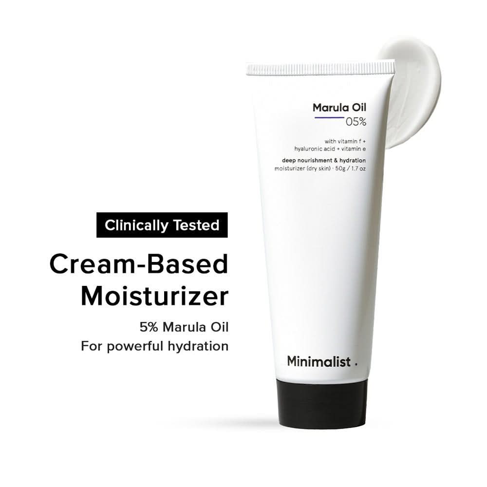Minimalist Marula Oil 5% Face Moisturizer 50g
