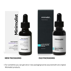 Minimalist Multi Peptides Face Serum with 7% Matrixyl 3000 & 3% Bio-Placenta 30ml