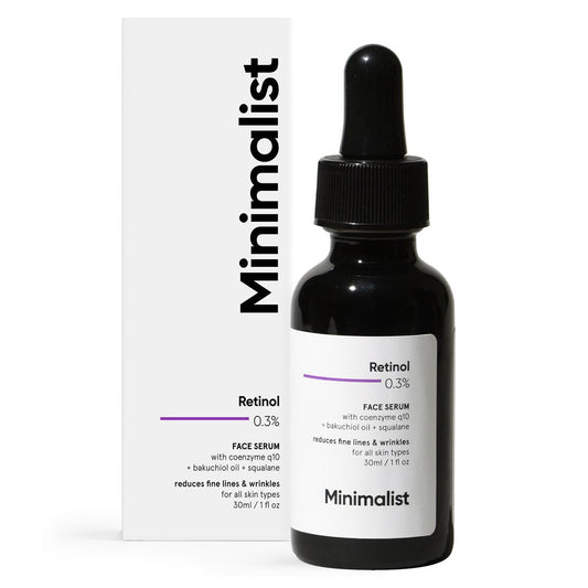 Minimalist Retinol 0.3% Anti Aging Face Serum 30ml