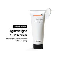 Minimalist Sunscreen SPF 50 PA++++ with Niacinamide 50g