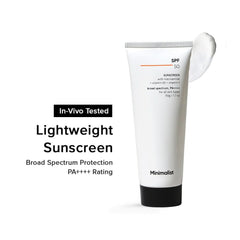 Minimalist Sunscreen SPF 50 PA++++ with Niacinamide 50g