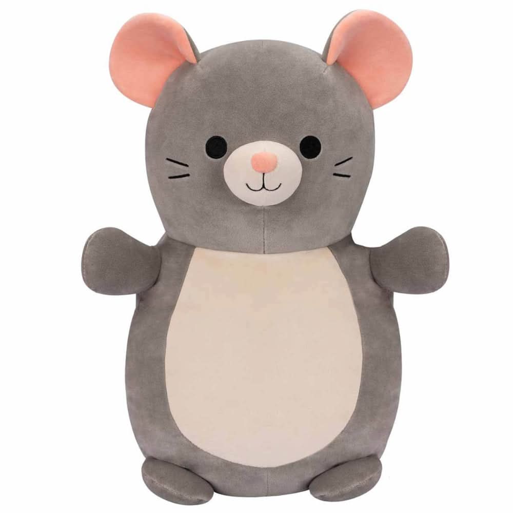 SQUISH Mallows Medium Plush Hugmees F23 - Misty The Mouse 10 Inch