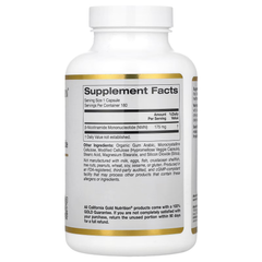California Gold Nutrition, NMN, 175 mg, Veggie Capsules