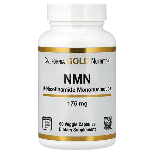 California Gold Nutrition, NMN, 175 mg, Veggie Capsules