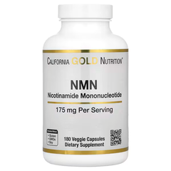 California Gold Nutrition, NMN, 175 mg, Veggie Capsules