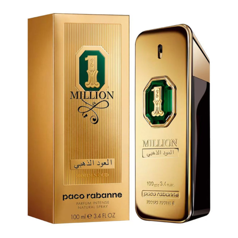 Paco Rabanne 1 Million Golden Oud For Men Parfum Intense 100ml
