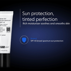 PCA Sheer Tint Broad Spectrum SPF 45 50ml